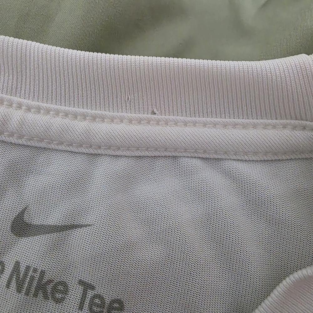 Nike White 'Easy Cheese' Graphic Tee - Picture 7 of 8